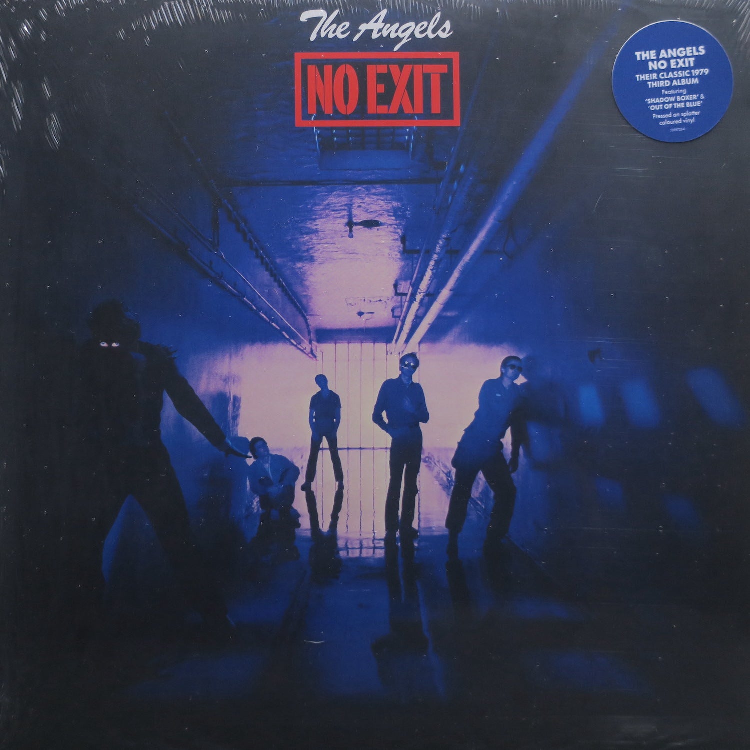 ANGELS 'No Exit' SPLATTER Vinyl LP Record - Limited Edition 1979 Australian Rock Music - Perfect for Collectors & Vinyl Enthusiasts