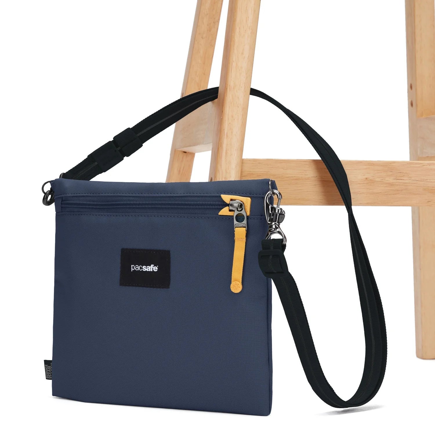 Pacsafe Go Anti-Theft Crossbody Pouch - Secure Travel Bag for Phone, Wallet & Passport - Perfect for Commuting, Sightseeing & Daily Use