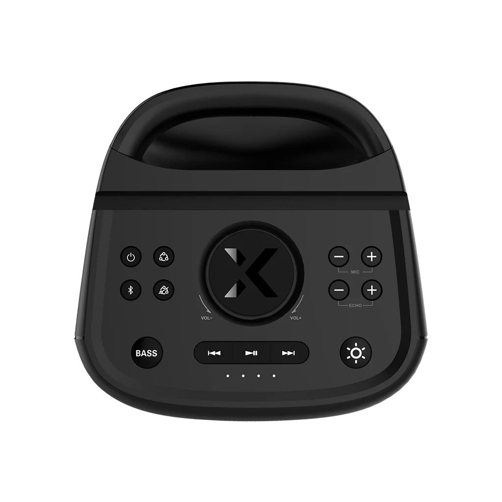 BlueAnt X4 Portable 50W Bluetooth Party Speaker - Wireless Outdoor Speaker with Powerful Bass, IPX5 Waterproof, 20H Playtime for Pool Parties, Beach, Camping & Backyard Gatherings