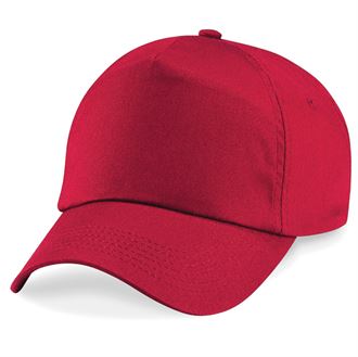 Beechfield Original 5 Panel Cap - Classic Adjustable Cotton Hat for Men & Women - Perfect for Outdoor Activities, Sports & Casual Wear