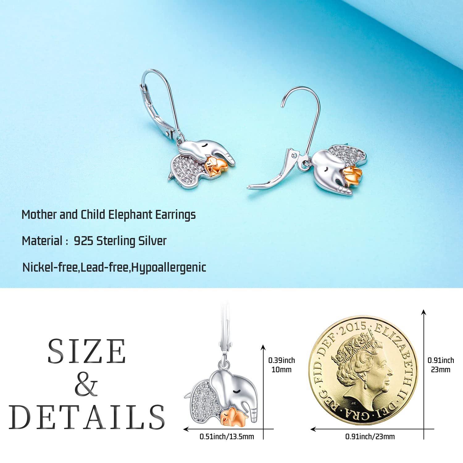 925 Sterling Silver Butterfly Dangle Earrings for Women - Elegant Butterfly Jewelry Gift for Girlfriend, Birthday, Anniversary | Perfect for Parties, Weddings & Everyday Wear