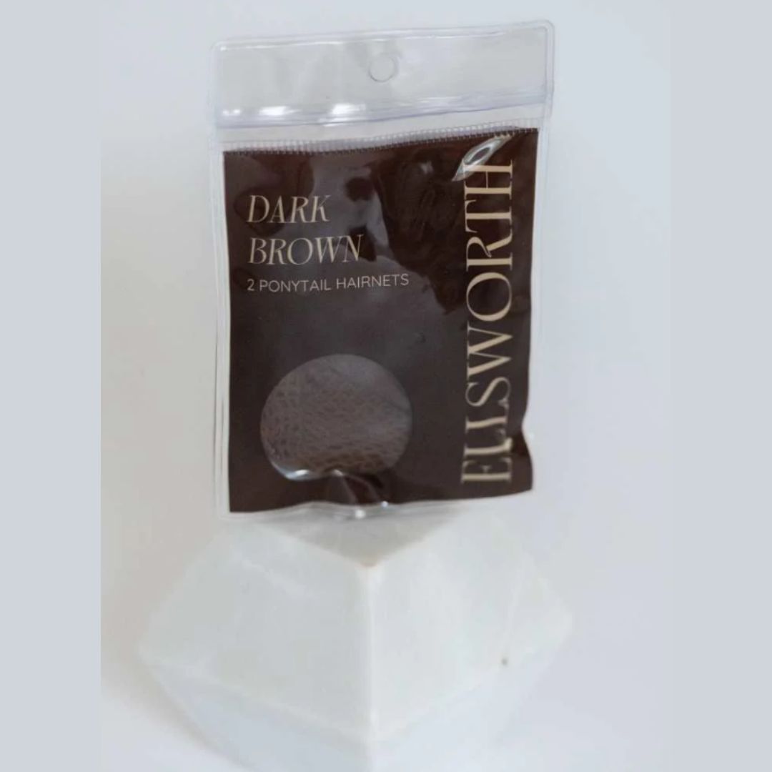Ellsworth The Ponytail Hairnet - Breathable Snug Fit Hair Net for Food Service, Nurses & Chefs - Perfect for Kitchen, Hospital & Salon Use