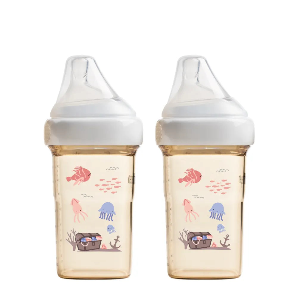 Hegen Baby Bottle - Customizable & Leak-Proof Breastmilk Storage Solution for Newborns & Infants | Perfect for Daycare, Travel & On-the-Go Feeding