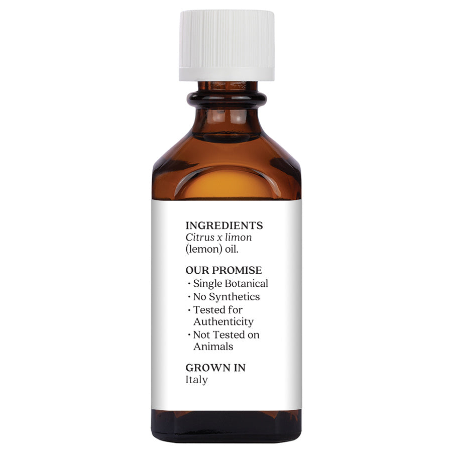 Pure Lemon Essential Oil 2oz (60ml) - 100% Natural, Therapeutic Grade for Aromatherapy, Diffusers & DIY Skincare - Uplifting Citrus Scent for Home, Office & Spa Use