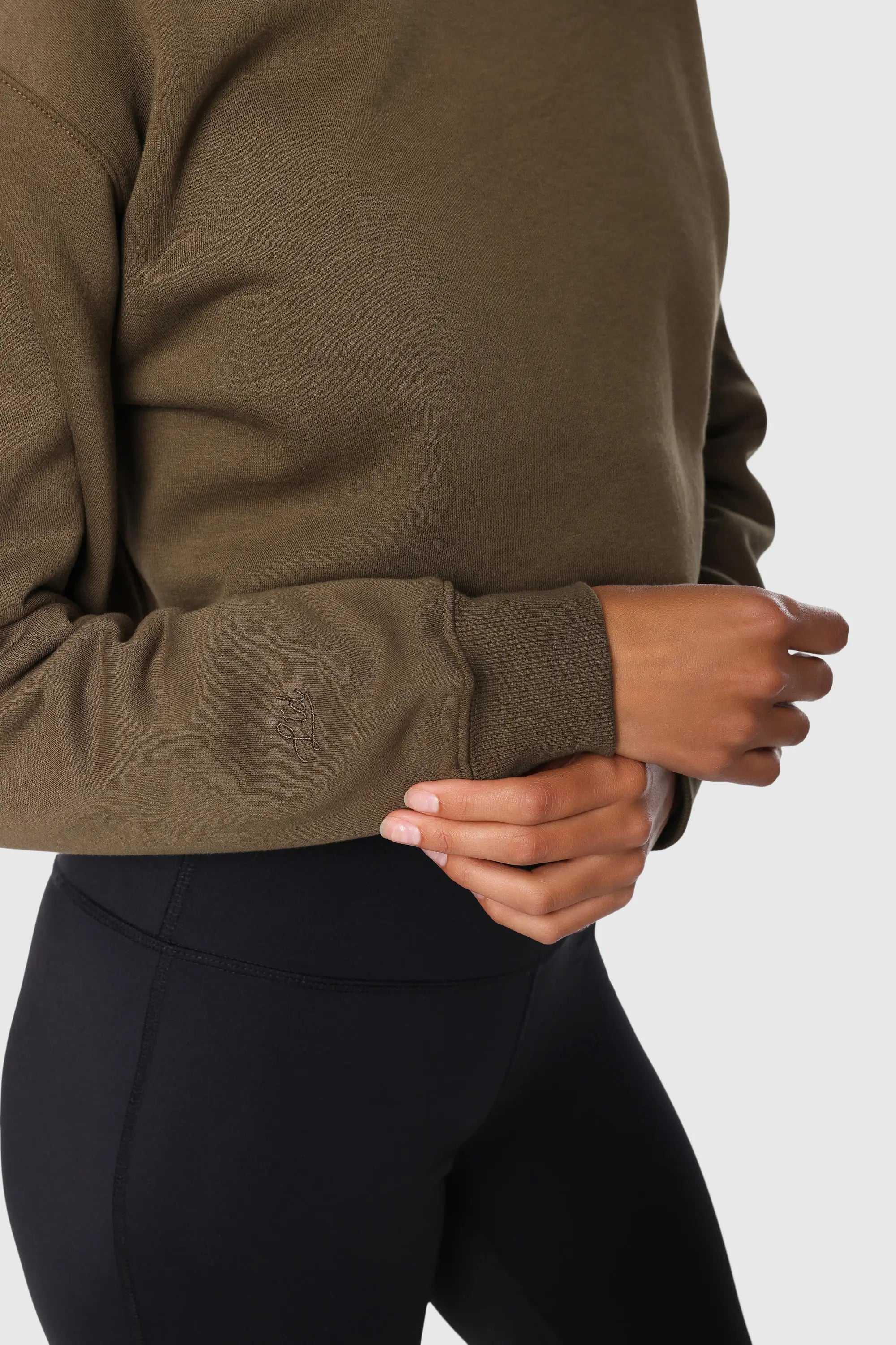 Cinch Waist Crewneck Sweater for Women - Slim Fit Turtleneck Pullover - Perfect for Office, Date Night & Fall Layering