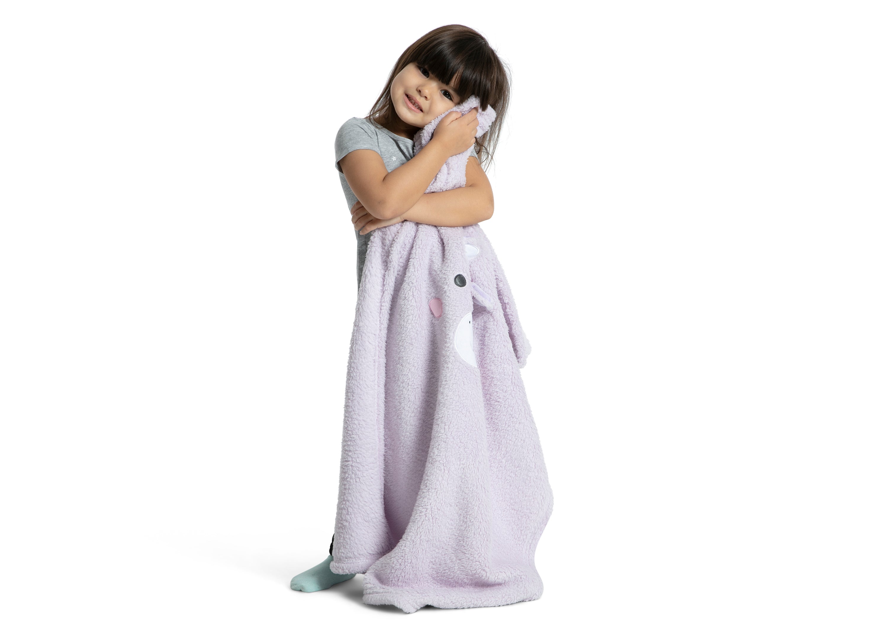 Cozy Sherpa Throw Blanket for Kids - Ultra Soft & Warm Fleece Blanket - Perfect for Bedtime, Couch Snuggling & Winter Comfort