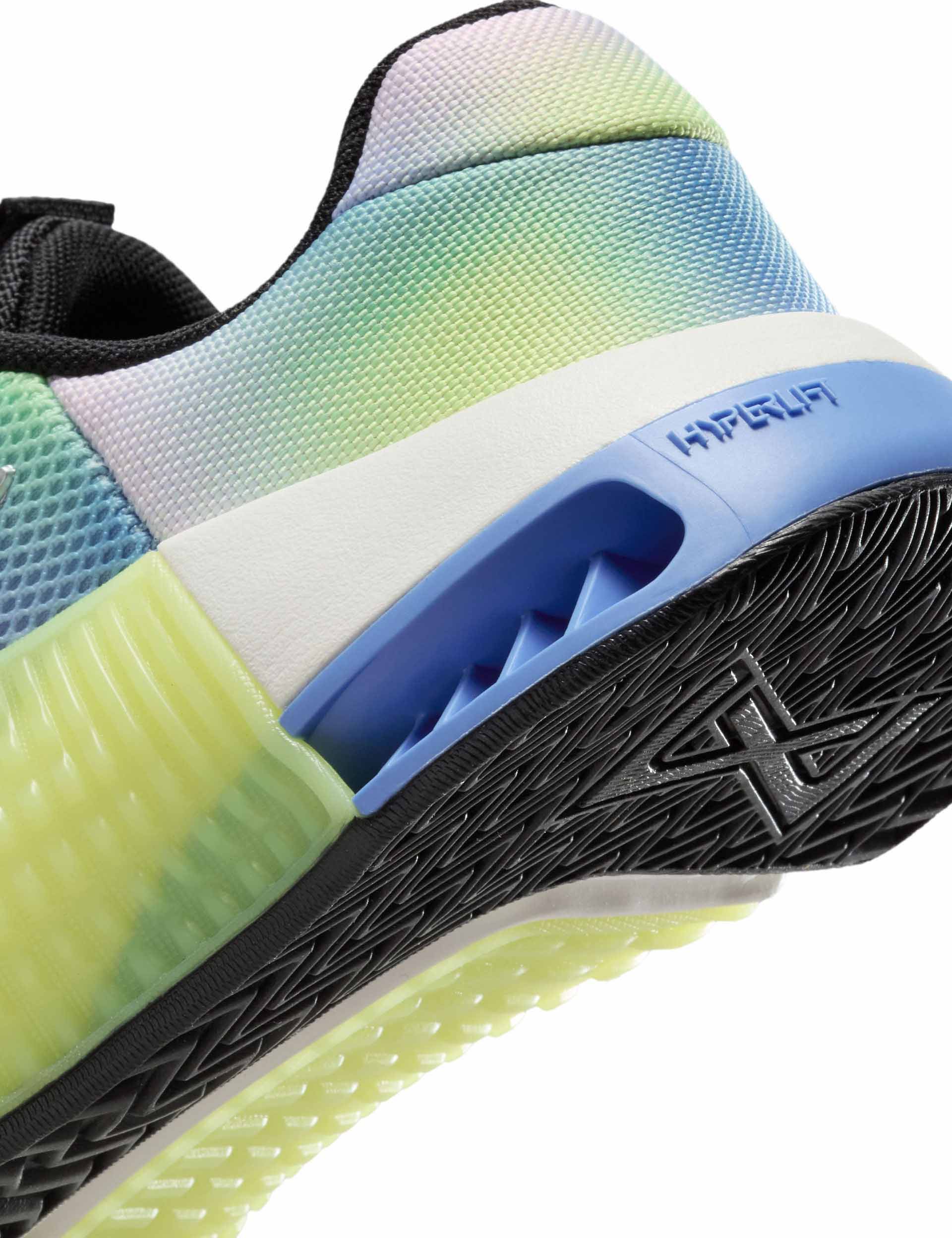 Nike Metcon 9 SE Cross Training Shoes - Black/Light Lemon Twist/Royal Pulse/Metallic Silver for Gym Workouts & High-Intensity Training