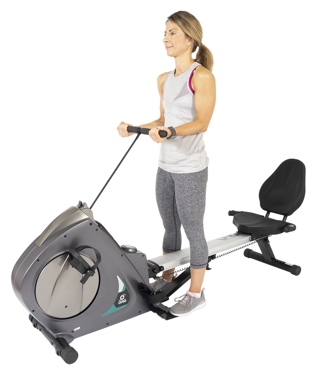Hybrid Mag Trainer 2.0 - Indoor Rowing Machine & Recumbent Exercise Bike for Home Gym - Perfect for Cardio Workouts and Full-Body Training