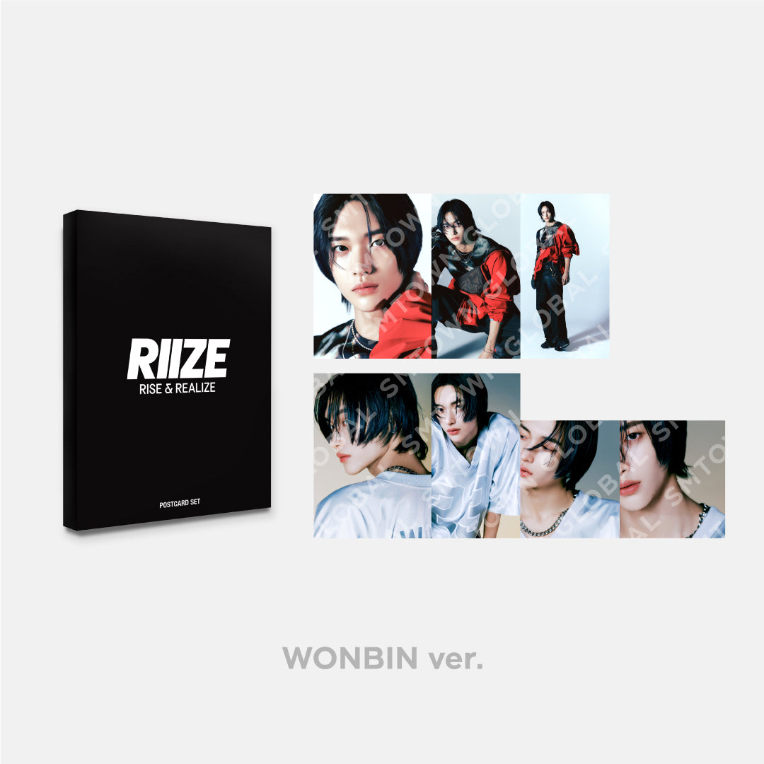 RIIZE 'RIIZE UP' 2024 K-Pop Pop-Up Merchandise Postcard Set - Perfect for K-Pop Fans, Collectors, and Gift Giving