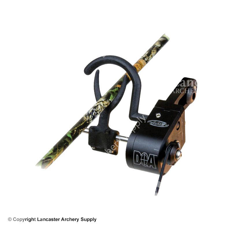 AAE DOA Full Capture Drop Away Rest for Archery - Black | High-Performance Bow Hunting Accessory | Perfect for Target Practice & Outdoor Adventures