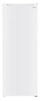 Epic 7 cu.ft. White Upright Freezer ERF70W - Energy Efficient Deep Freezer for Home, Garage & Restaurant Use