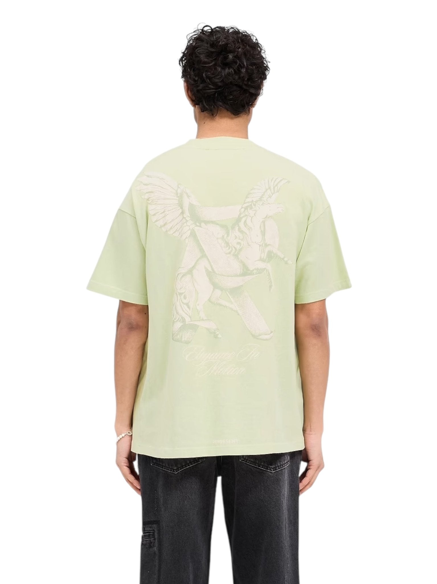 Represent MLM41066 Elegance in Motion Tee - Soft Matcha Green Women's T-Shirt | Comfortable Casual Wear for Everyday Outfits & Street Style Fashion