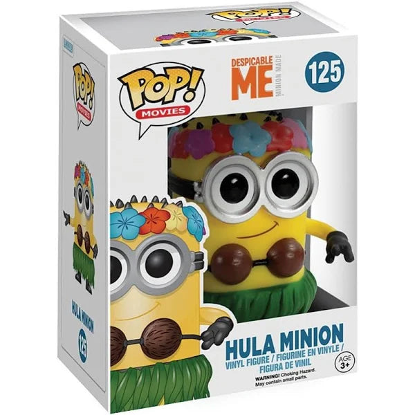 Despicable ME Minion Hula Figure #125 (VAULTED Collectible) - Perfect for Movie Fans, Gift Giving & Home Decor