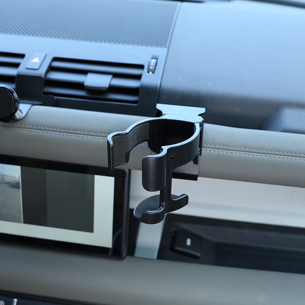 Premium Aluminum Alloy Dashboard Side Phone Mount Holder for Land Rover Defender 90 & 110 (2020-2022 Models) - Secure Car Accessories for Hands-Free Navigation & Safe Driving
