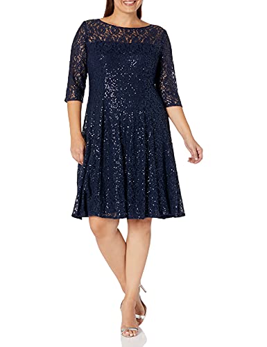 Navy Lace