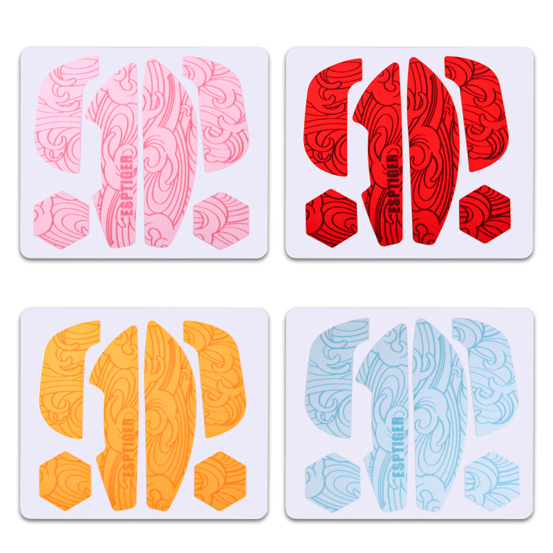 Esports Tiger Oriole Mouse Grips for Vaxee NP-01S - Non-Slip Gaming Grip Tape for Enhanced Control in FPS, MOBA & Esports Competitions
