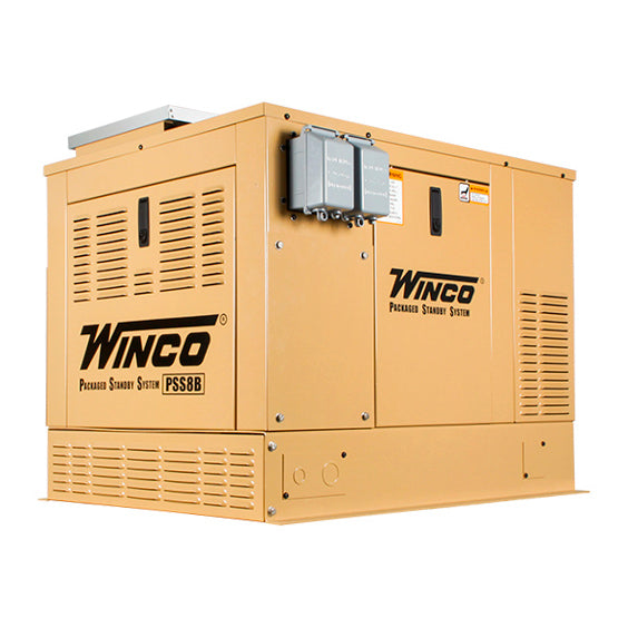 Winco PSS8B2W/G 8400-Watt Portable Generator - Reliable Power for Home Backup, Camping & Outdoor Activities