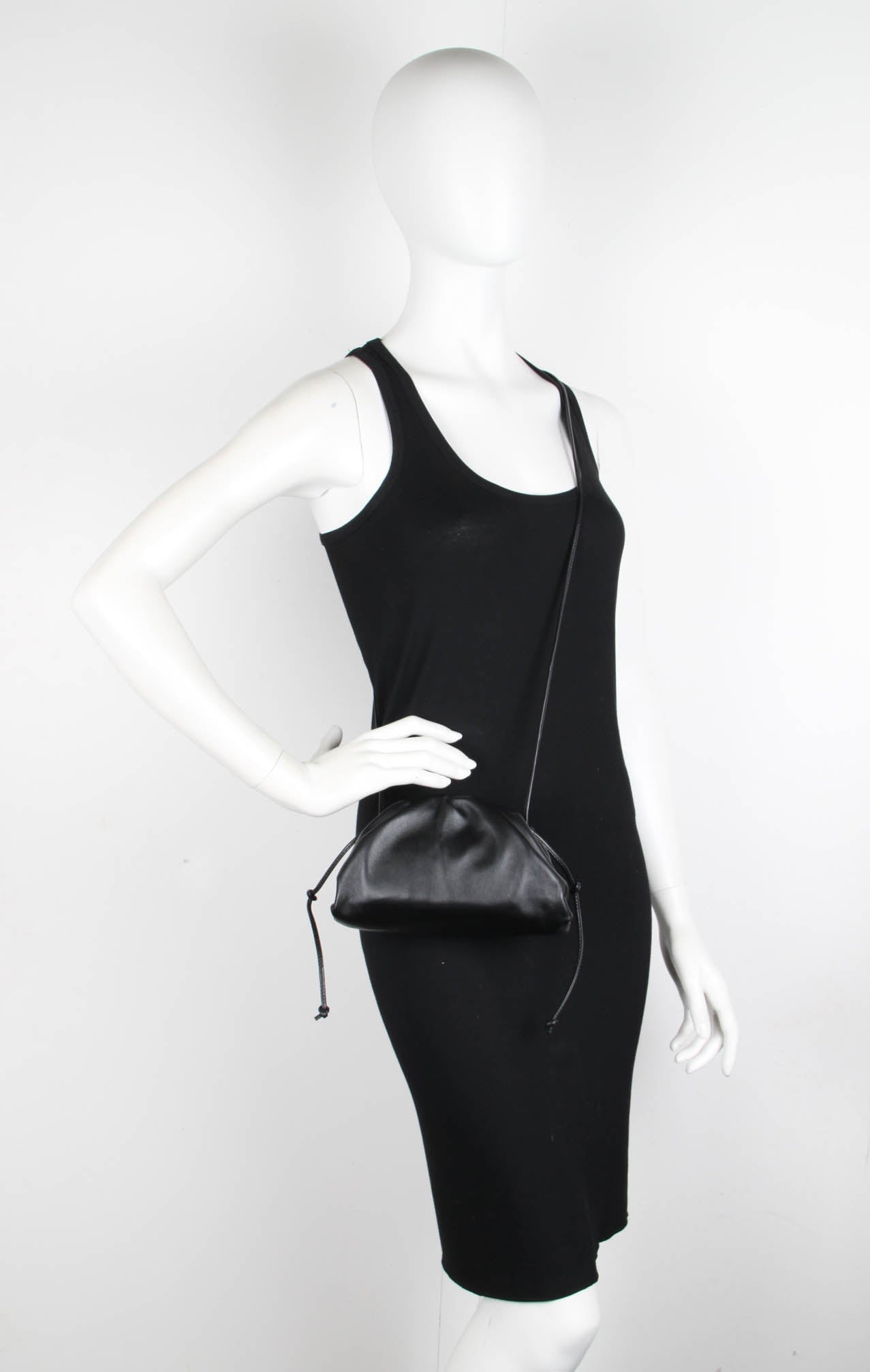 Premium Smooth Black Pouch 20 - Durable & Stylish Storage Bag for Travel, Gym, and Everyday Essentials | Compact & Lightweight Design