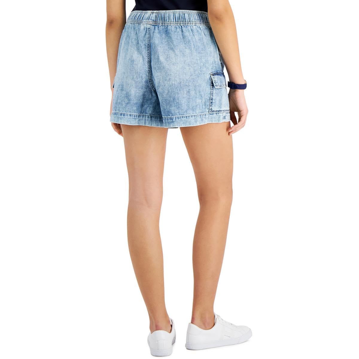 Tommy Jeans Men's Stretch Denim Shorts - Comfortable & Stylish Casual Wear for Summer Outings, Beach, and Travel