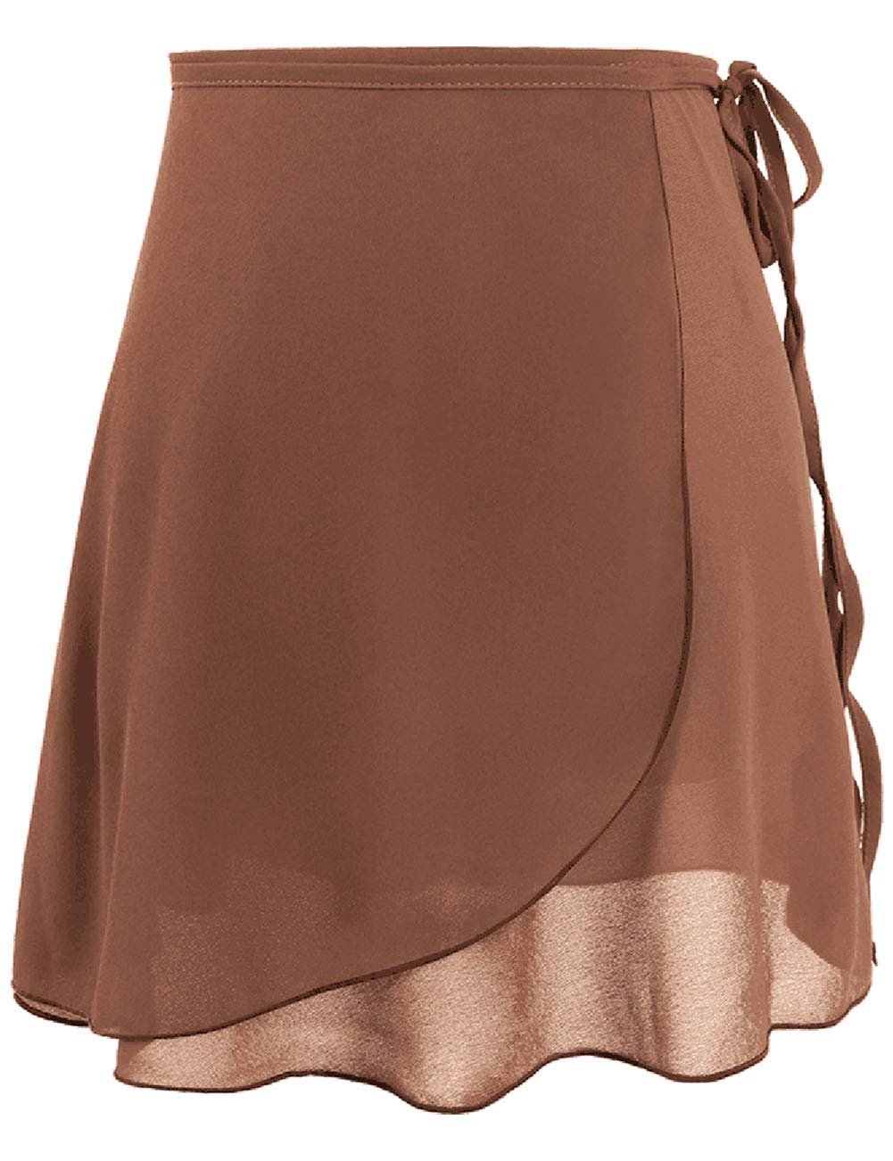 Elegant Women's Chiffon Wrap Ballet Dance Skirt - Soft Flowy Ballet Practice Skirt for Dance Class, Performance & Yoga - Perfect for Ballet, Contemporary Dance & Costumes