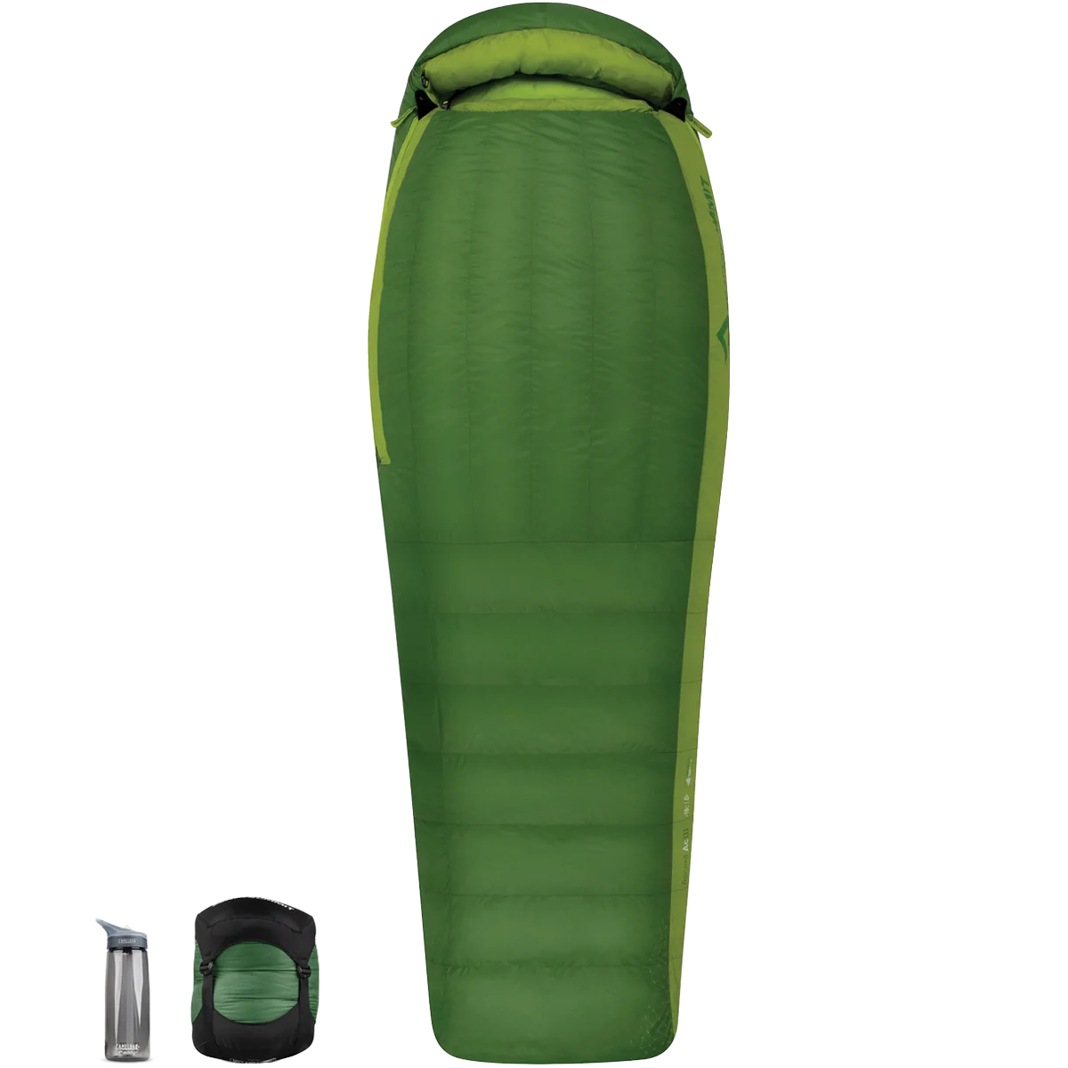 Ascent 0 Down Mummy Sleeping Bag - Lightweight & Waterproof for Camping, Hiking, Backpacking & Outdoor Adventures