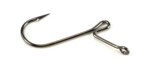 Daiichi Dropshot Hooks 5-Pack - Black for Bass Fishing