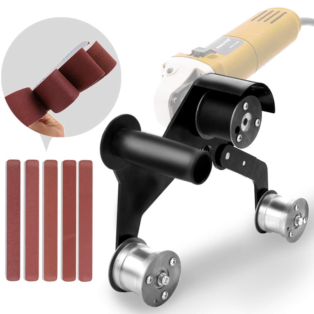 Baugger Multifunctional Belt Sander & Angle Grinder Adapter - Sanding Machine Accessory for Grinding, Polishing & Metalwork | Perfect for Woodworking, Automotive Repair & DIY Projects