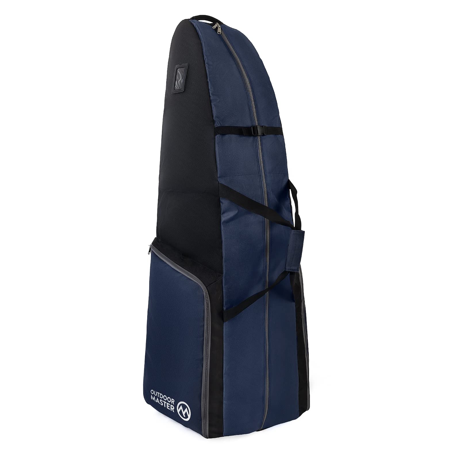 OutdoorMaster Padded Golf Travel Bag - 600D Heavy Duty Waterproof Golf Club Carrier with Wheels, Soft-Sided General Size for Airline Travel & Golf Course Protection