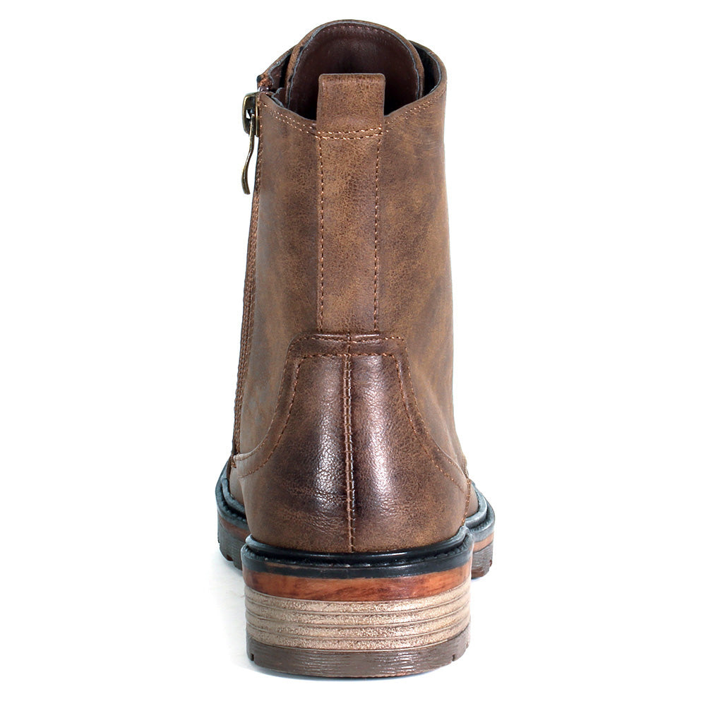 Wanderlust Leona Boot in Tan - Stylish & Comfortable Ankle Boots for Women | Perfect for Fall, Winter & Casual Outfits