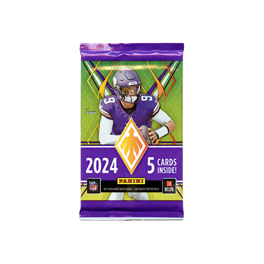 2024 Panini Phoenix Football Hobby Box - 1st Off The Line (FOTL) Exclusive Packs | Collectible NFL Trading Cards for Sports Memorabilia & Fantasy Football Fans | Perfect for Card Collectors, Investors, and Game Day Enthusiasts