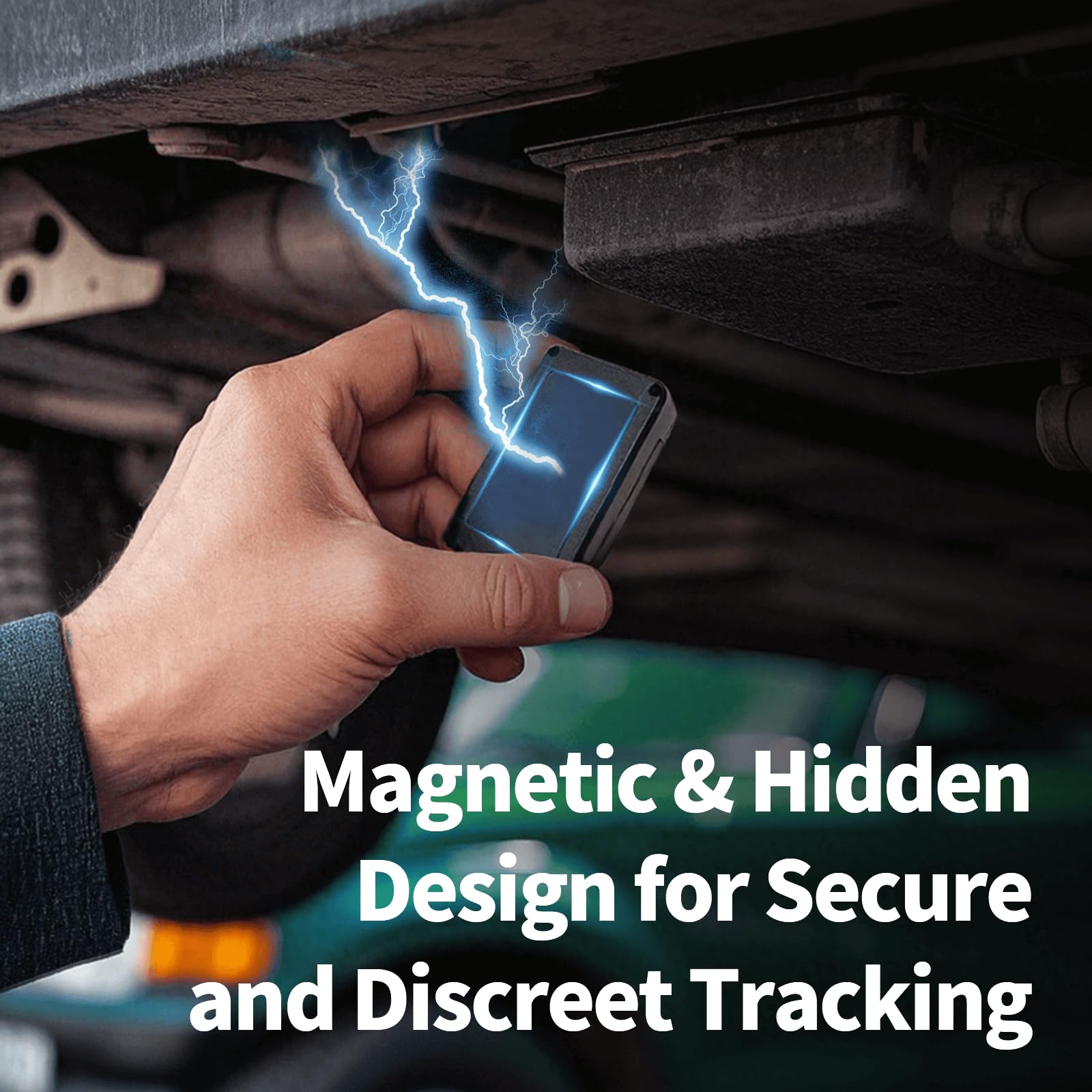 4G GPS Tracker for Vehicles - No Monthly Fee & Subscription - Long Battery Life with SIM Card & Data Included - Real-Time Tracking, GeoFence Alerts, Trip History - Perfect for Fleet Management, Teen Driver Safety & Asset Protection