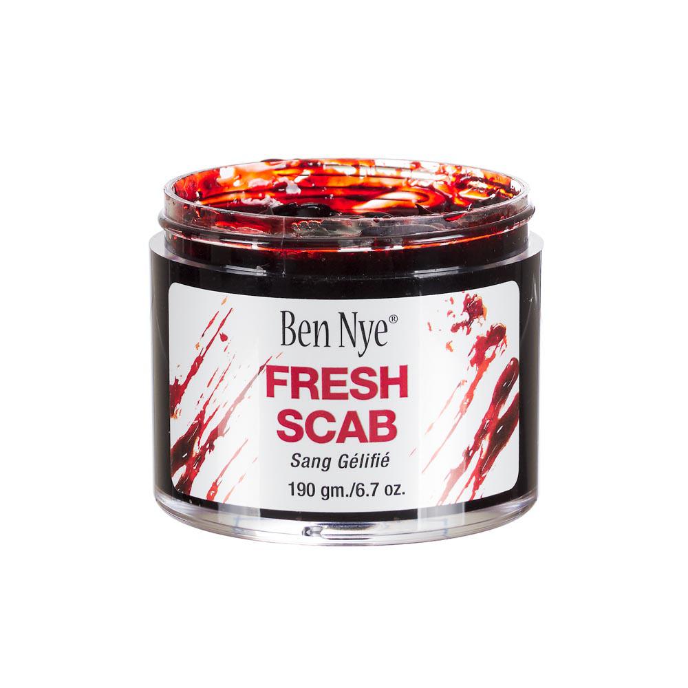 Ben Nye Fresh Scab Blood - Professional Special FX Makeup for Halloween, Cosplay & Film - Realistic Fake Wound & Injury Effects for Theatrical & Costume Use