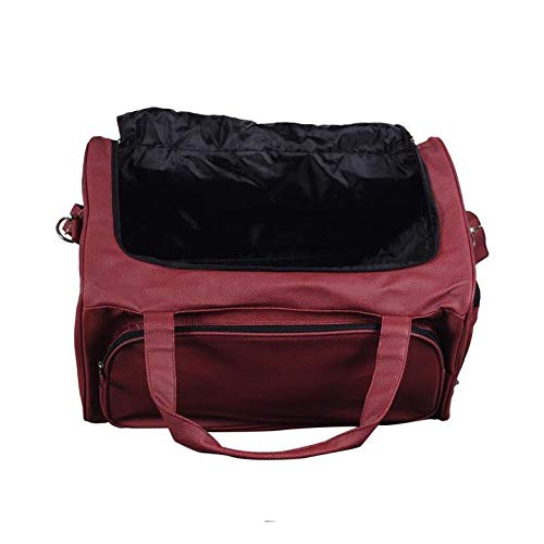 Tennessee Volunteers Football Genuine Leather Duffel Bag - Gym Travel Bag with Shoulder Strap, Handles & Shoe Compartment - Durable Brown Sports Gear for Gym, Travel & Game Day