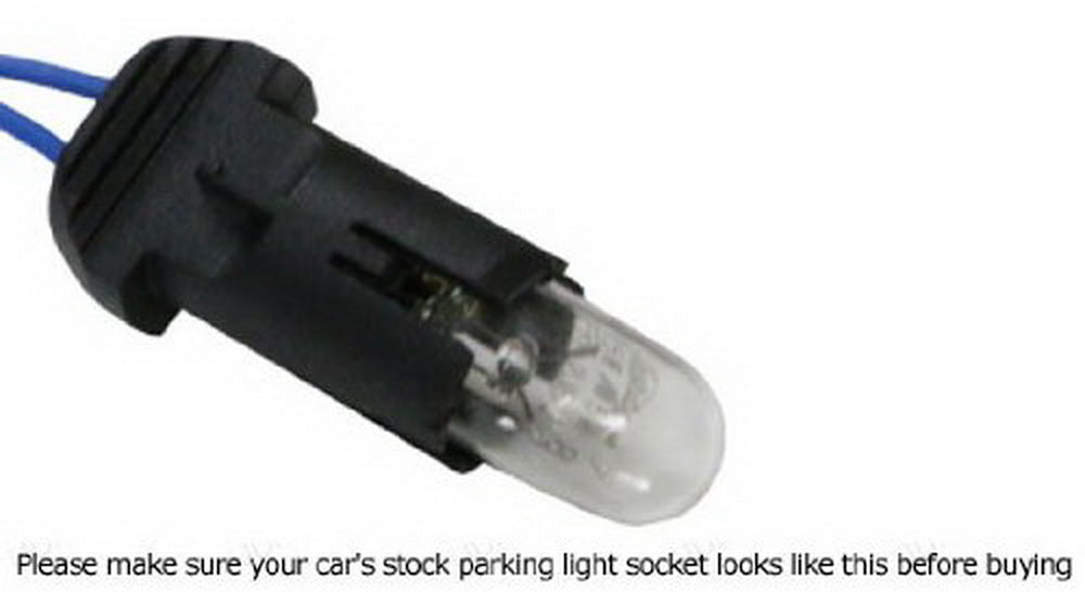 12 SMD W5W LED Bulbs - Error Free Replacement for Audi BMW Mercedes Parking Lights - Perfect for Night Driving & Enhanced Visibility