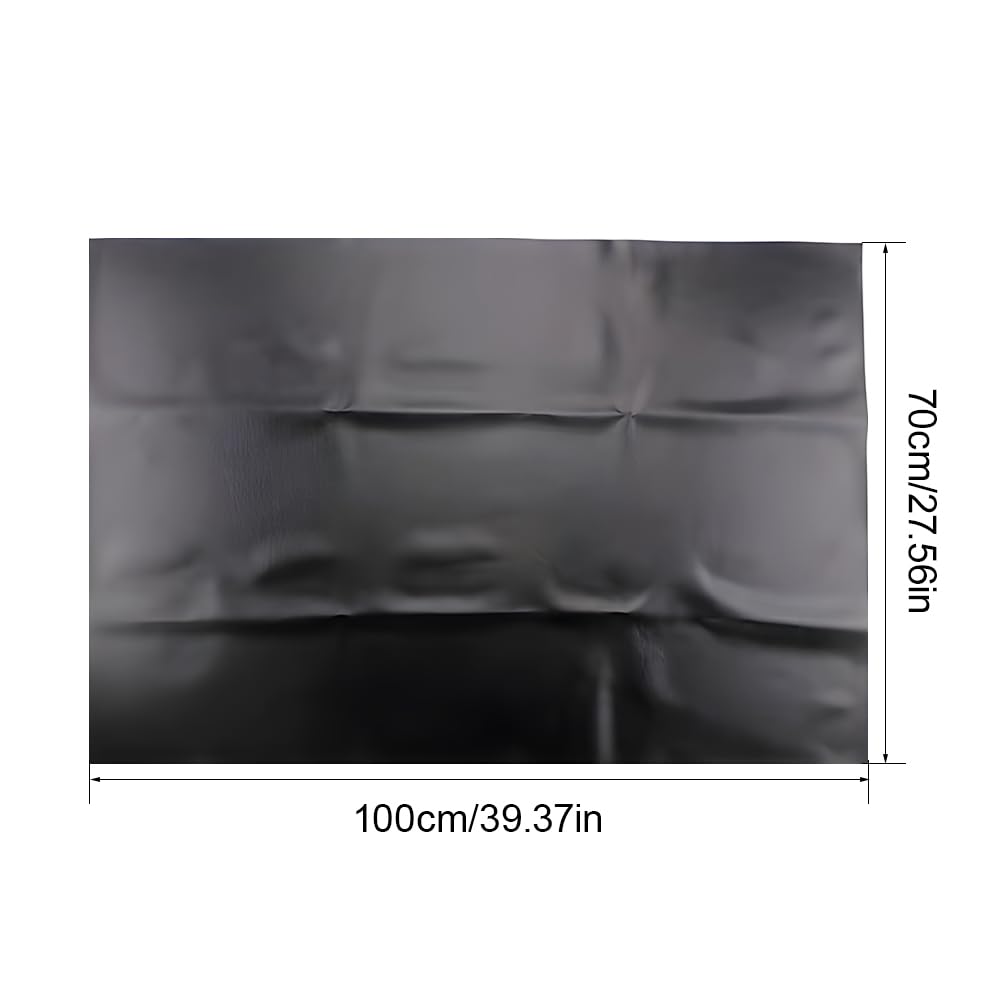 Universal Waterproof Motorcycle Seat Cover - DIY Leather Protector for ATV, Scooter & Bicycle (39x27in) - Outdoor Riding Gear