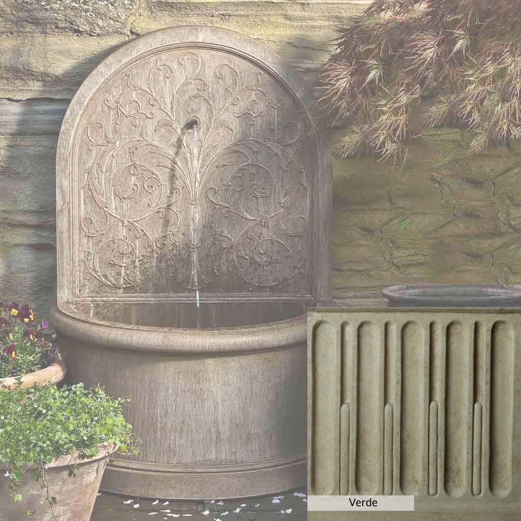 Campania International Corsini Outdoor Wall Fountain - Elegant Garden Water Feature for Patio, Yard & Landscape Decor