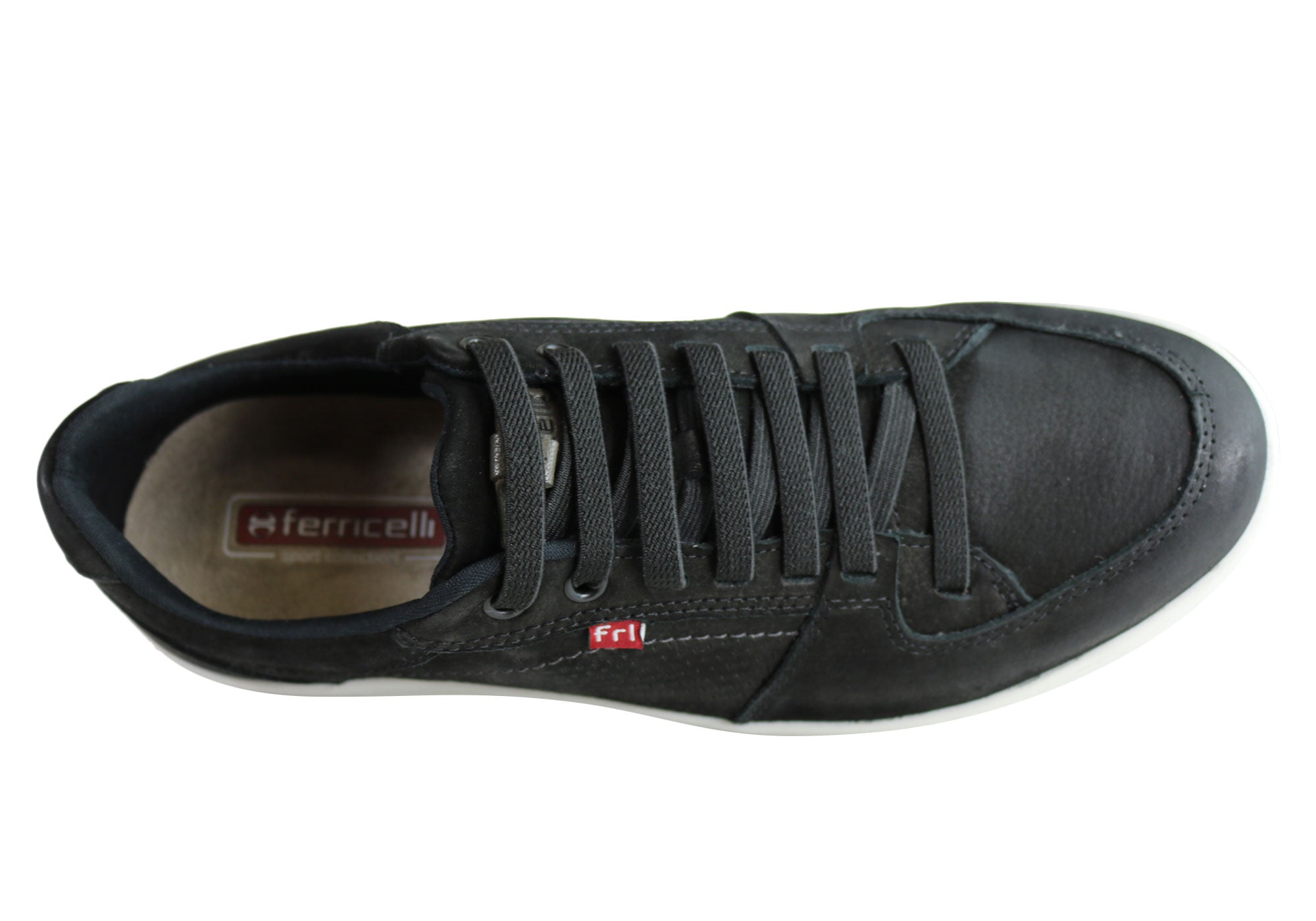 Ferricelli Orbit Men's Leather Slip-On Casual Shoes - Handmade in Brazil - Comfortable Loafers for Work, Travel & Everyday Wear