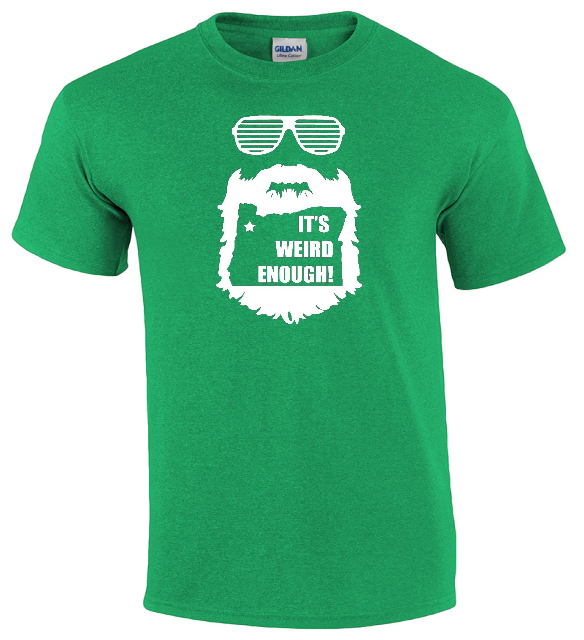 STUFF WITH ATTITUDE Funny Slogan Green T-Shirt for Men & Women | Trendy Graphic Tee for Casual Wear, Parties & Gifts