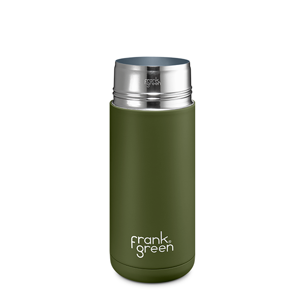 16oz Ceramic Reusable Coffee Cup with Lid - 475ml Insulated Travel Mug for Hot & Cold Drinks - Perfect for Office, Commuting, and Outdoor Activities