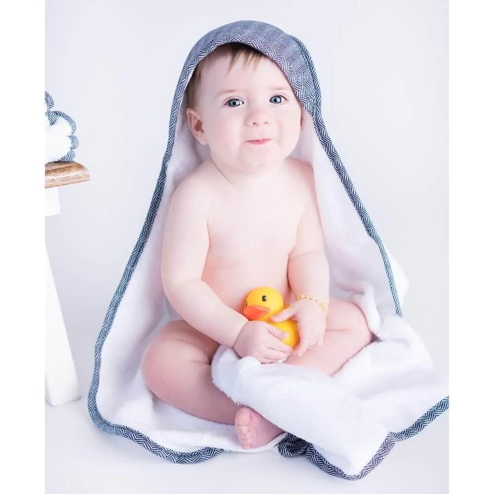 Premium Bamboo Hooded Towel for Adults & Kids - Soft, Absorbent & Eco-Friendly - Perfect for Beach, Pool, Spa & Post-Shower Comfort