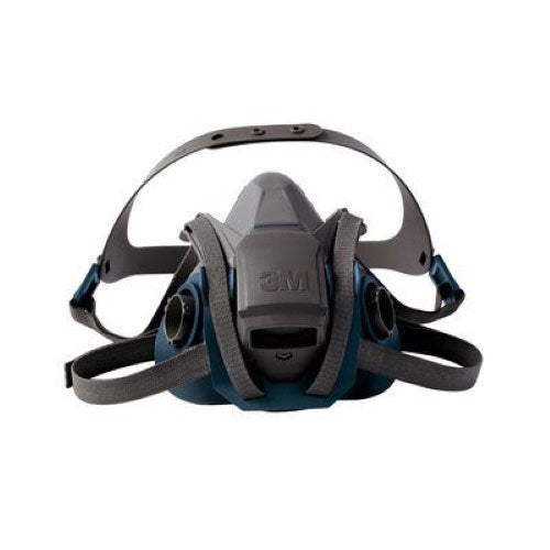 3M 49488 6501QL Quick Latch Half Facepiece Reusable Respirator - Small Size for Painting, Woodworking & Chemical Protection