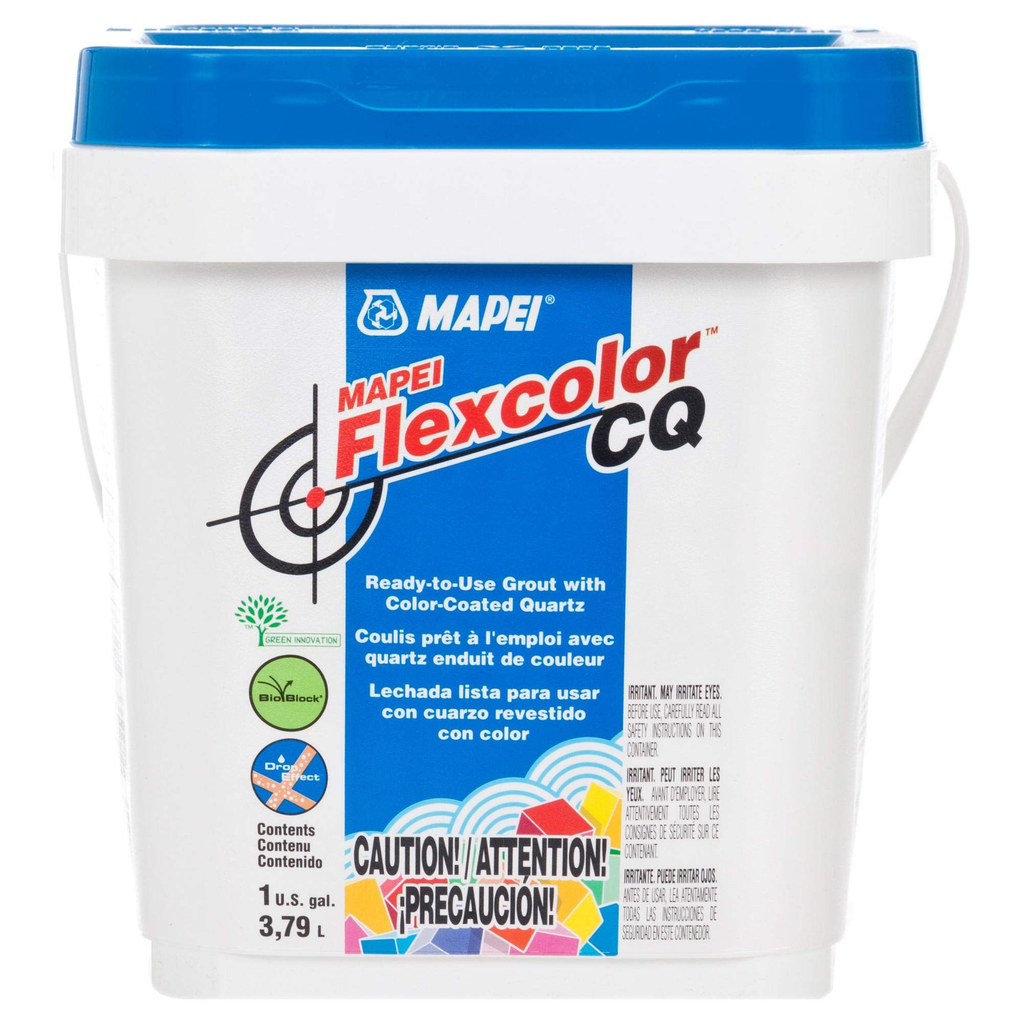 Flexcolor CQ Ready-to-Use Grout - 15 oz Bone Color - Premium Tile Grout for Bathroom, Kitchen & Shower Renovations