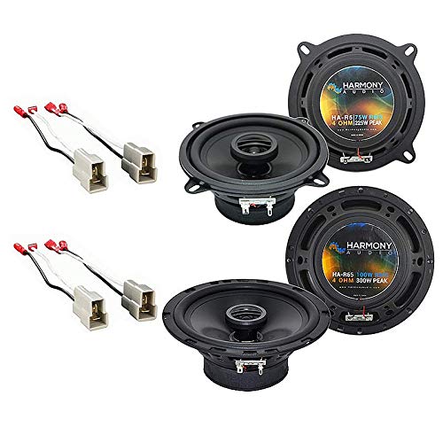 Harmony Audio R69 OEM Factory Replacement Speaker Upgrade Kit for Nissan Hardbody Truck 1986-1993 - Enhanced Sound Quality for Off-Road Adventures & Daily Commutes