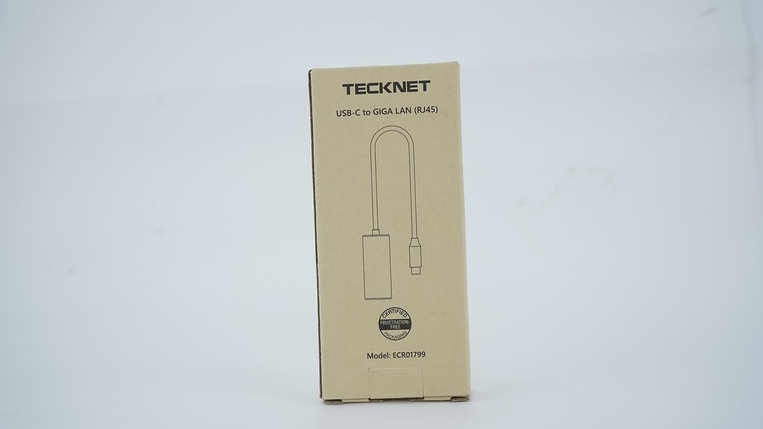 TECKNET USB C to Ethernet Adapter - Thunderbolt 3 RJ45 Gigabit LAN Network Dongle (1000Mbps) for MacBook Pro/Air, Dell XPS, iPad Pro - Perfect for Home Office, Online Gaming & Video Conferencing