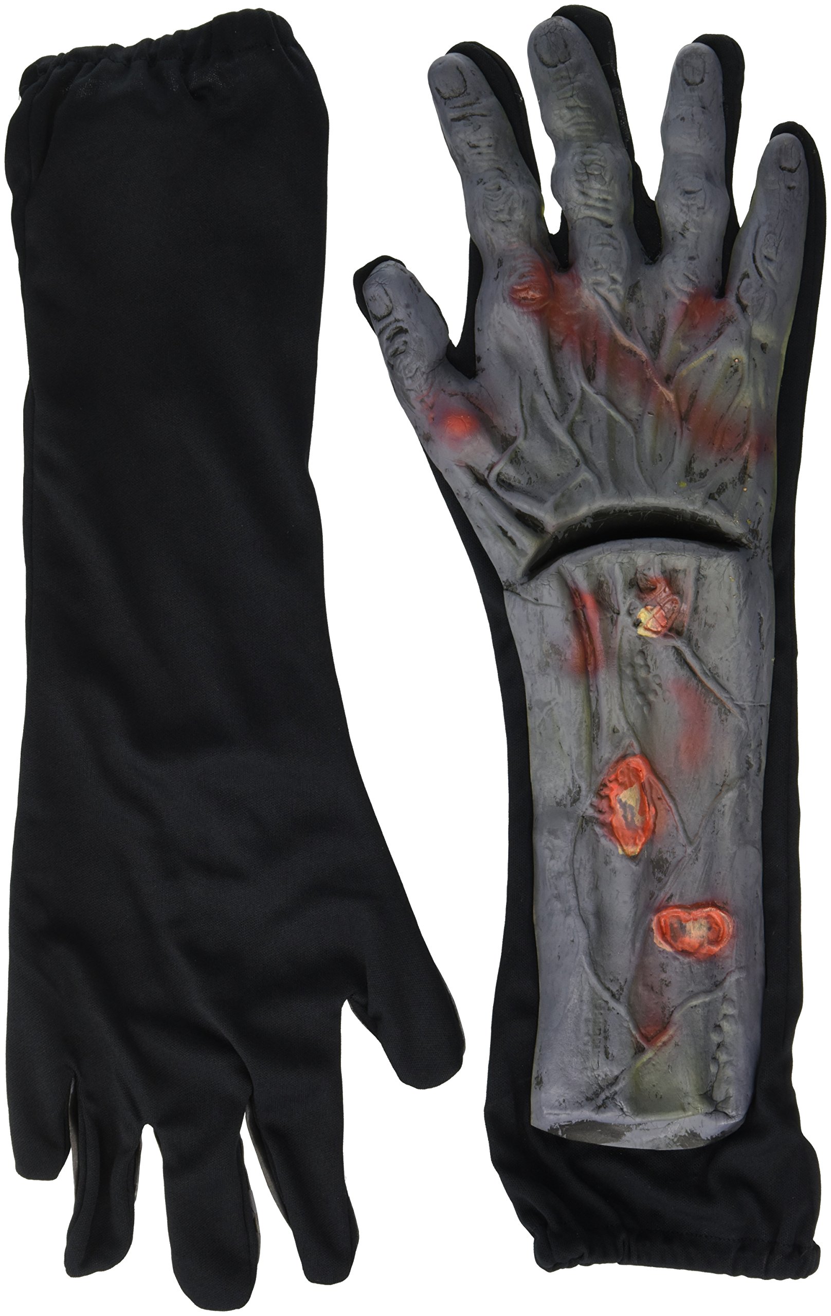 Scary Zombie Hand & Arm Gloves - Halloween Costume Accessory for Cosplay, Horror Parties & Themed Events