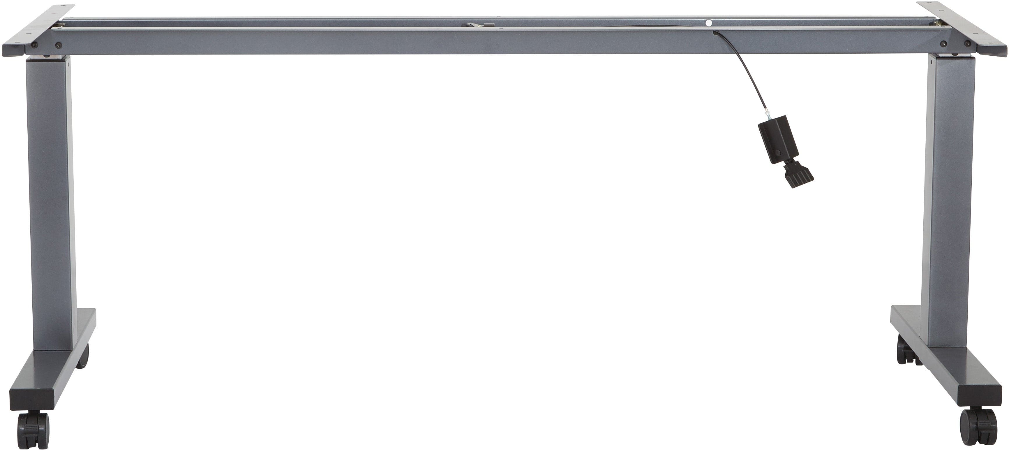 Height Adjustable Table Base [HB602] - Office Star Frame for Standing & Sitting Desks - Perfect for Home Office, Workspace & Ergonomic Setup