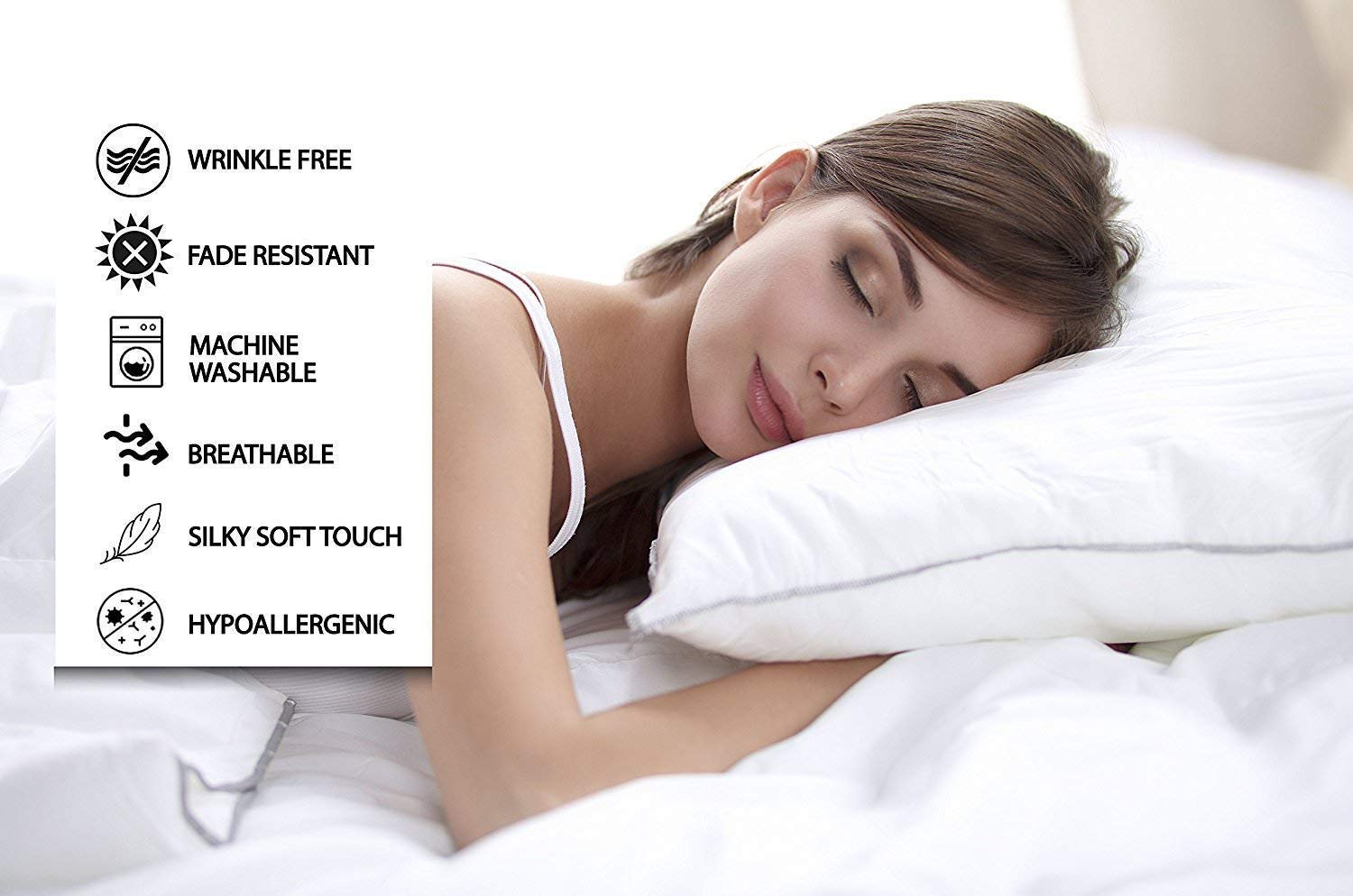 Premium 600-Thread-Count Egyptian Cotton Fitted Sheet - King Size for Luxury Bedding