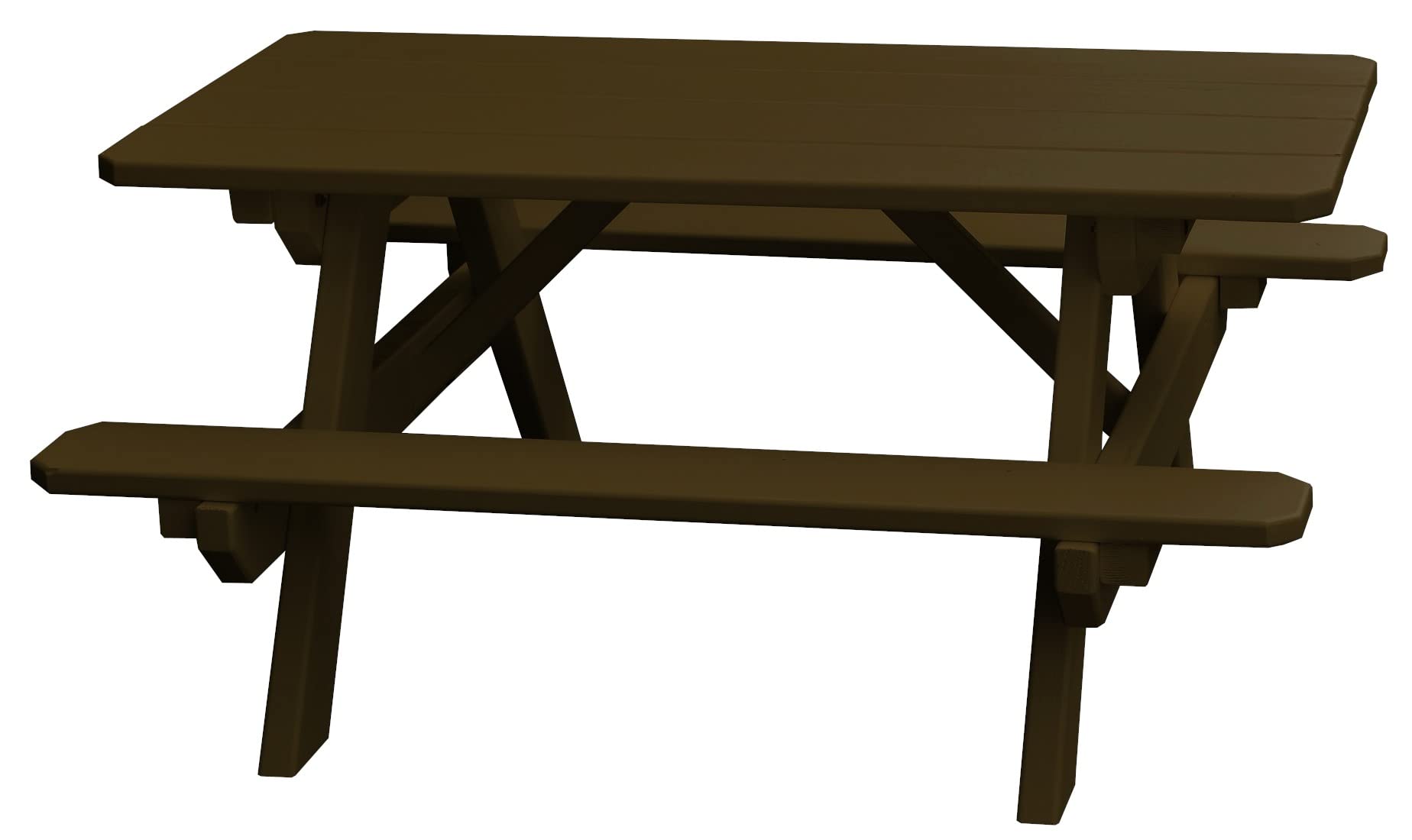 Kids Wooden Table - Solid Pine Coffee Table for Children | Durable & Safe Playroom, Nursery, or Classroom Furniture for Toddlers & Kids (Furniture Barn USA)