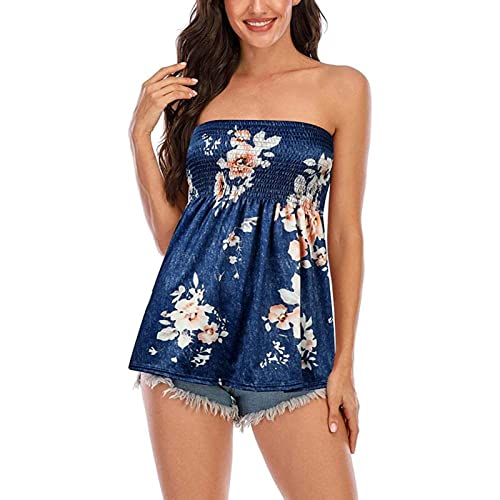 U Floral Blue
