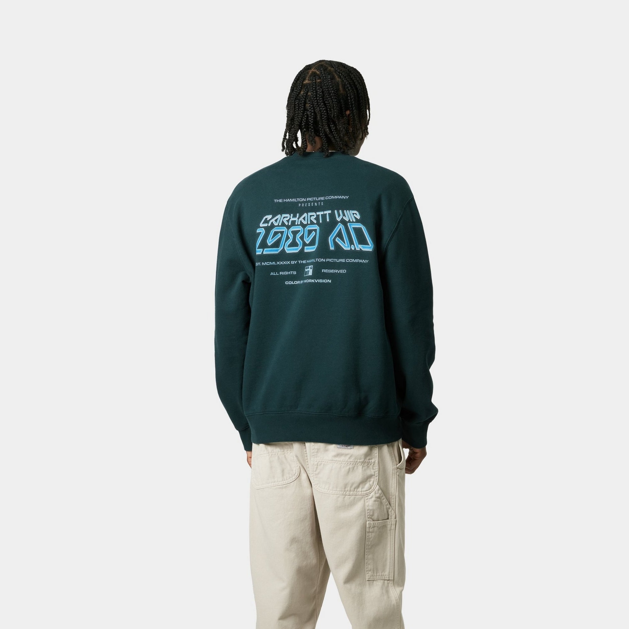 Greatest Flicks Sweatshirt | Deep Lagoon Blue Pullover Hoodie for Men & Women - Cozy Casual Wear for Outdoors, Travel & Lounge
